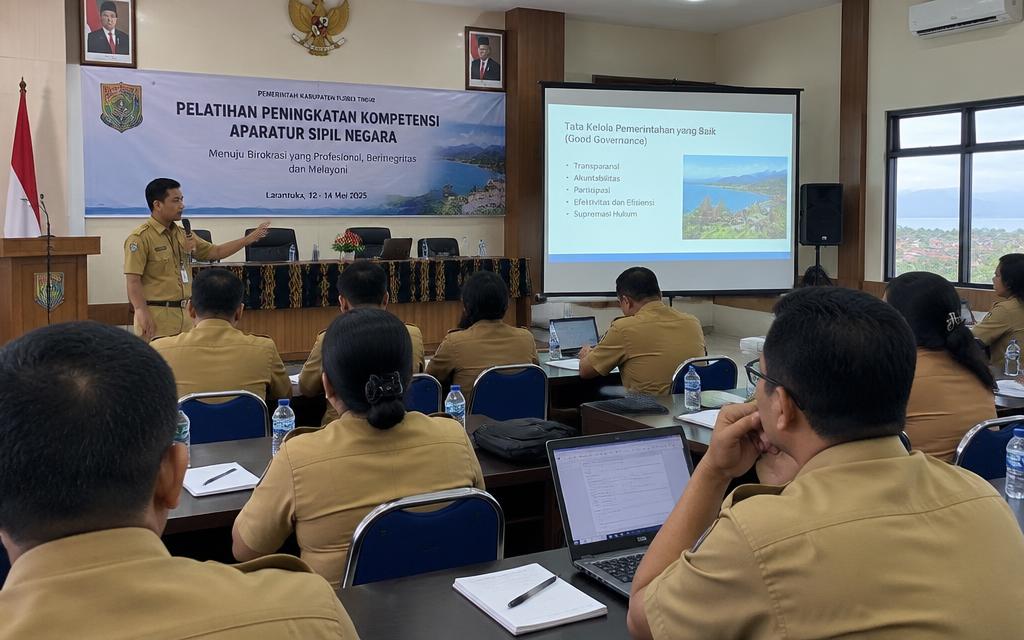 Pelatihan peningkatan kompetensi ASN